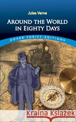 Around the World in Eighty Days Jules Verne 9780486411118 Dover Publications - książka