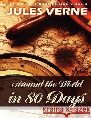 Around The World In Eighty Days Verne, Jules 9781508468820 Createspace - książka