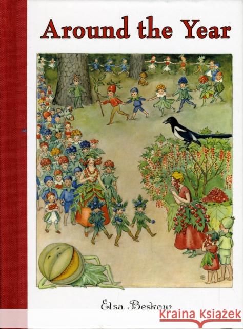 Around the Year Elsa Beskow 9780863156489 Floris Books - książka