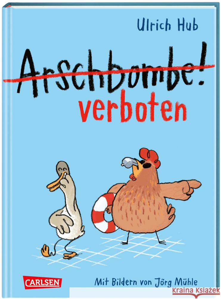 Arschbombe verboten Hub, Ulrich 9783551557865 Carlsen - książka