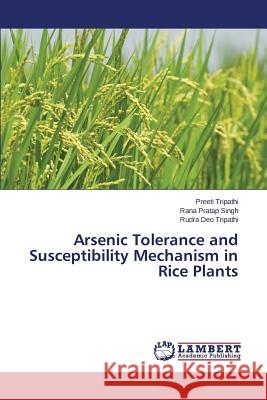 Arsenic Tolerance and Susceptibility Mechanism in Rice Plants Tripathi Preeti                          Singh Rana Pratap 9783659471827 LAP Lambert Academic Publishing - książka