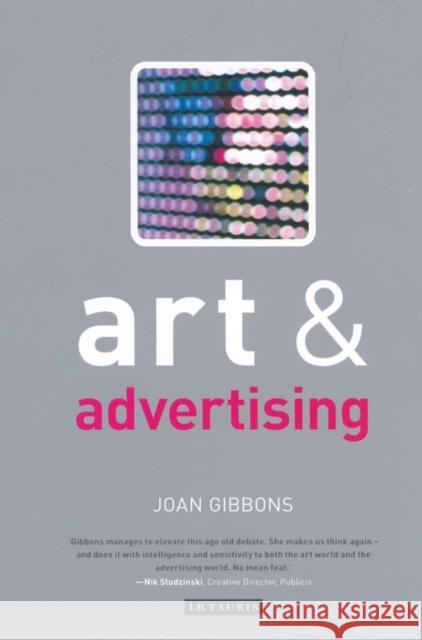 Art and Advertising Joan Gibbons 9781850435860  - książka
