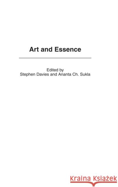 Art and Essence Robert Nathaniel Kraft Stephen Davies Ananta Ch Sukla 9780275977665 Praeger Publishers - książka