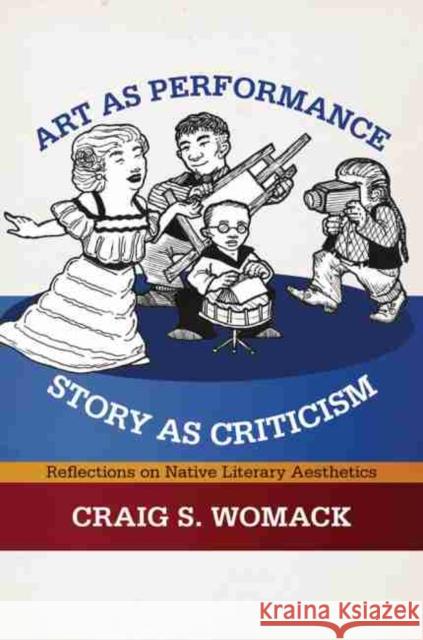 Art as Performance, Story as Criticism: Reflections on Native Literary Aesthetics Craig S. Womack 9780806140650 University of Oklahoma Press - książka