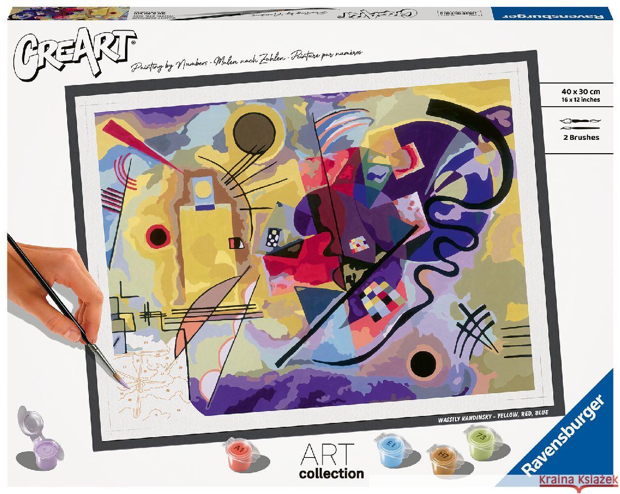 ART Collection: Yellow, Red, Blue (Kandinsky)  4005556236503 Ravensburger Verlag - książka