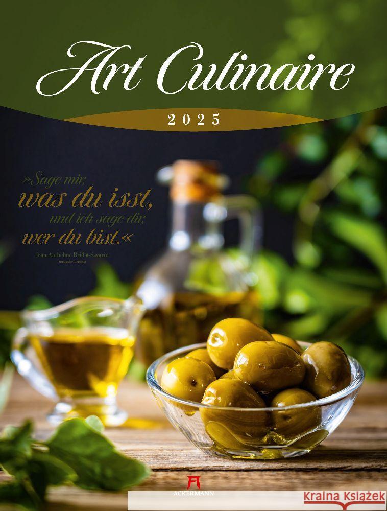 Art Culinaire Kalender 2025 Ackermann Kunstverlag 9783838425108 Ackermann Kunstverlag - książka