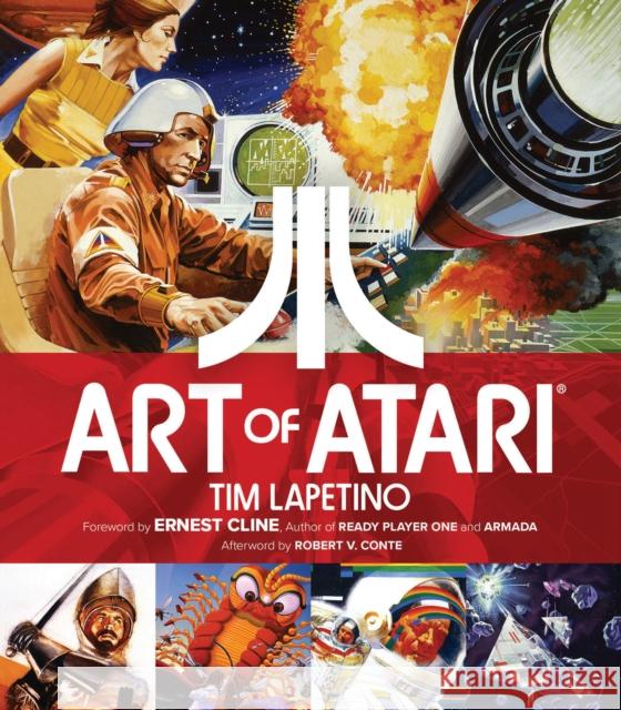 Art of Atari Robert V. Conte Tim Lapetino Ernest Cline 9781524101039 Dynamite Entertainment - książka