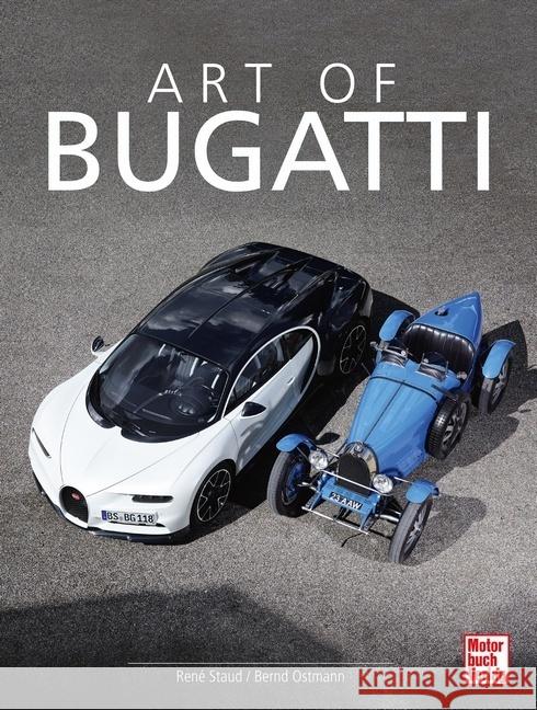 Art of Bugatti Staud, René; Ostmann, Bernd 9783613042643 Motorbuch Verlag - książka