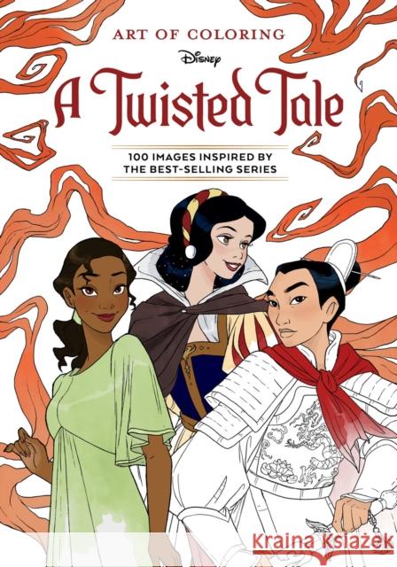 Art of Coloring: A Twisted Tale Disney Books 9781368099271 Disney Book Publishing Inc. - książka