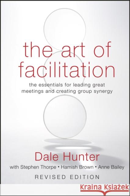 Art of Facilitation, Revised Hunter, Dale 9780470467923 John Wiley & Sons Inc - książka