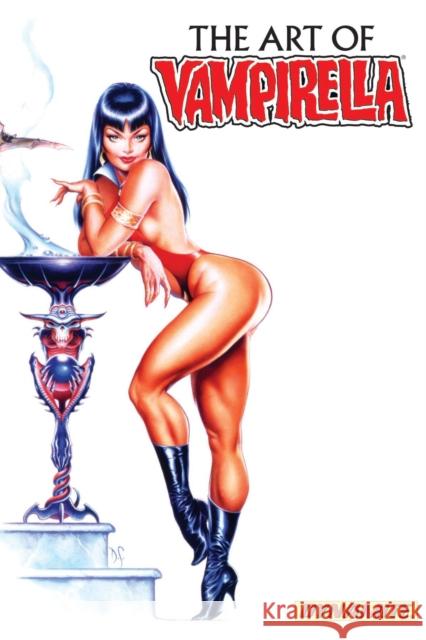 Art of Vampirella Davide Barzi Adam Hughes Dave Stevens 9781606901762 Dynamite Entertainment - książka