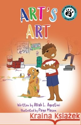 Art's Art Alliah L. Agostini Paige Mason 9781223188928 Paw Prints Reader - książka