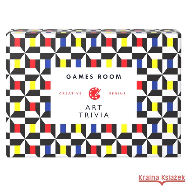 Art Trivia Games Room 9781797228341 Chronicle Books - książka