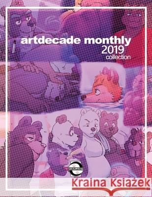 Artdecade Monthly 2019 Collection Artdecade 9781614506270 Furplanet Productions - książka