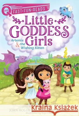 Artemis & the Wishing Kitten: Little Goddess Girls 8 Joan Holub Suzanne Williams Yuyi Chen 9781534479692 Aladdin Paperbacks - książka