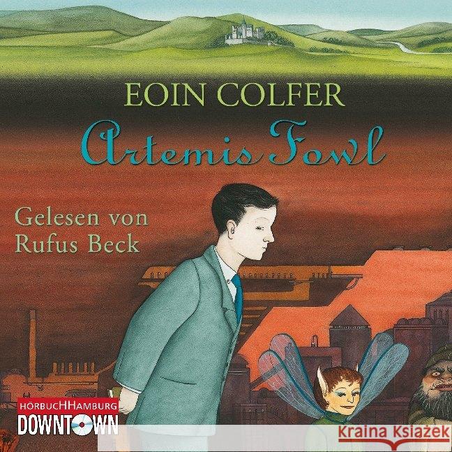 Artemis Fowl, 3 Audio-CDs : Gekürzte Ausgabe Colfer, Eoin 9783869091907 Hörbuch Hamburg - książka
