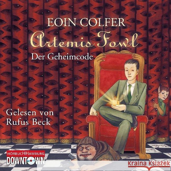 Artemis Fowl - Der Geheimcode, 5 Audio-CDs : Gekürzte Ausgabe Colfer, Eoin 9783869091945 Hörbuch Hamburg - książka