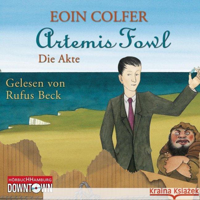 Artemis Fowl - Die Akte, 3 Audio-CDs Colfer, Eoin 9783869091921 Hörbuch Hamburg - książka