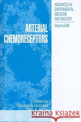 Arterial Chemoreceptors Gonzalez, Constancio 9789048122585 Springer - książka