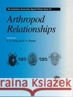 Arthropod Relationships Richard Fortey Richard A. Fortey Richard H. Thomas 9780412754203 Chapman & Hall - książka