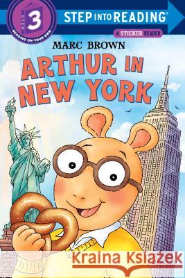 Arthur in New York Marc Tolon Brown 9780375829765 Random House Books for Young Readers - książka