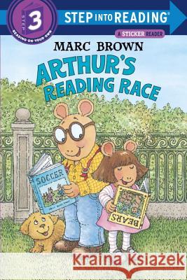 Arthur's Reading Race [With Two Full Pages of] Marc Tolon Brown Louis Begley 9780679867388 Random House Books for Young Readers - książka