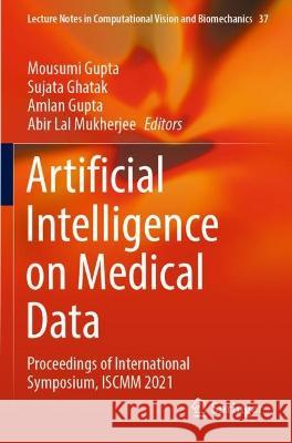 Artificial Intelligence on Medical Data  9789811901539 Springer Nature Singapore - książka