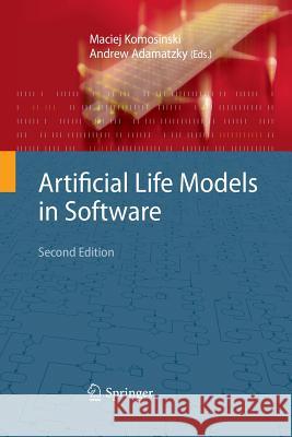 Artificial Life Models in Software    9781447156925 Springer - książka