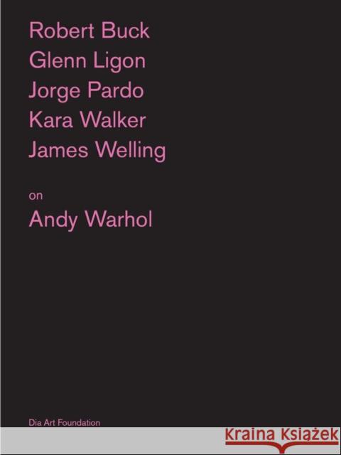 Artists on Andy Warhol Katherine Atkins 9780944521861 Dia Art Foundation - książka
