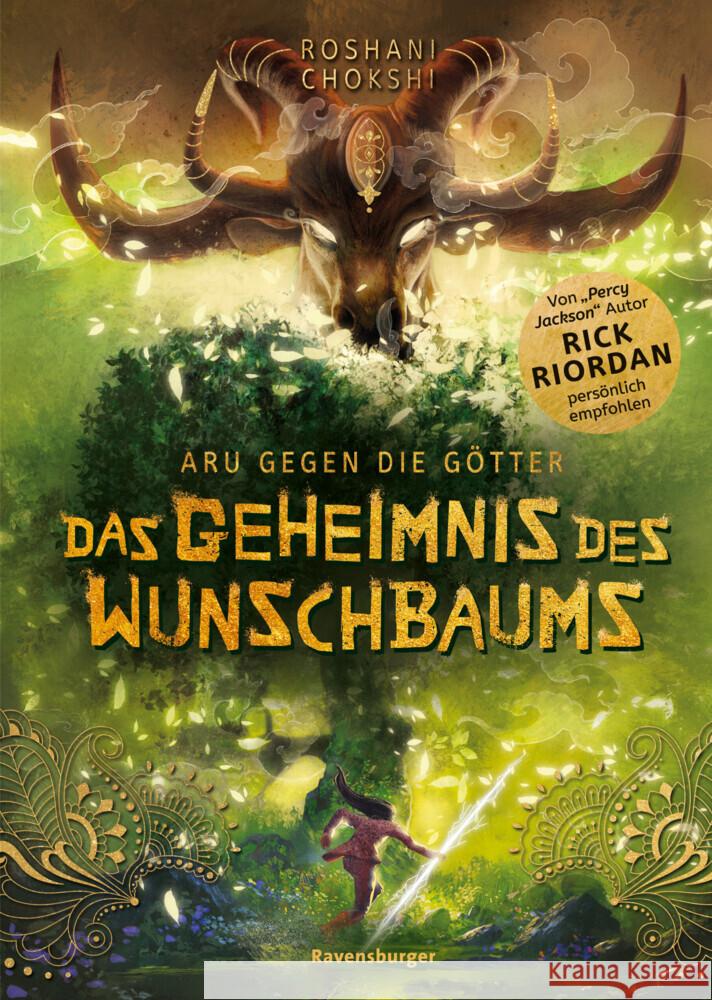 Aru gegen die Götter, Band 3: Das Geheimnis des Wunschbaums (Rick Riordan Presents) Chokshi, Roshani 9783473408887 Ravensburger Verlag - książka