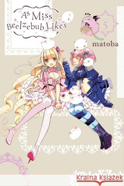 As Miss Beelzebub Likes, Vol. 5 Rina Mapa 9781975354657 Yen Press - książka