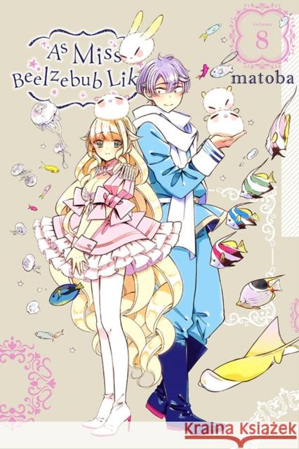 As Miss Beelzebub Likes, Vol. 8 Rina Mapa 9781975387396 Little, Brown & Company - książka