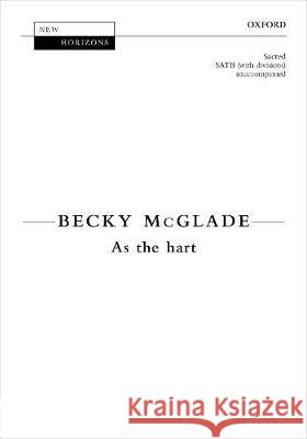 As the hart Becky McGlade   9780193555518 Oxford University Press - książka