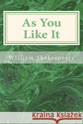 As You Like It William Shakespeare 9781495465765 Createspace - książka