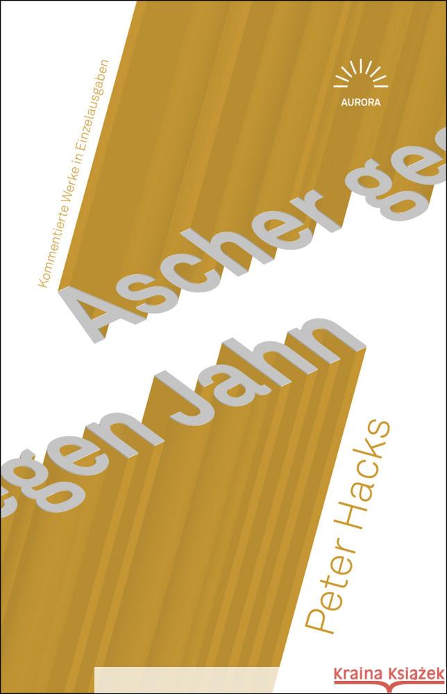 Ascher gegen Jahn  9783359025535 Eulenspiegel - książka