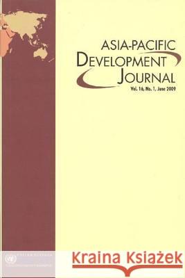 Asia-Pacific Development Journal  9789211205831 STATIONARY OFFICE BOOKS - książka