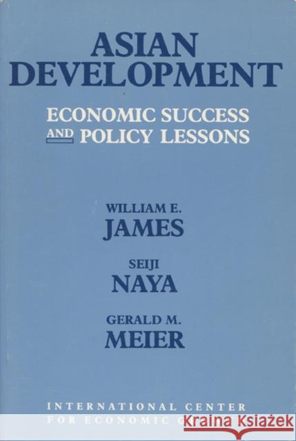 Asian Development James, William E. 9780299117849 University of Wisconsin Press - książka