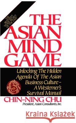 Asian Mind Game Chin-Ning Chu 9780892563524 Scribner Book Company - książka