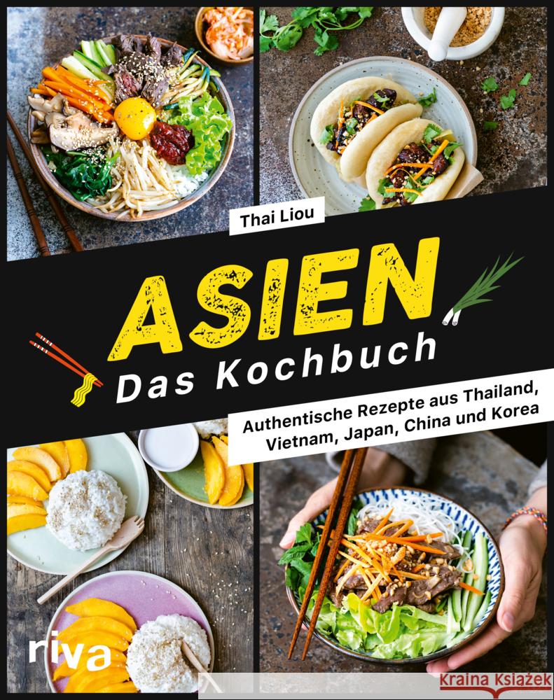 Asien. Das Kochbuch Liou, Thai 9783742322579 Riva - książka