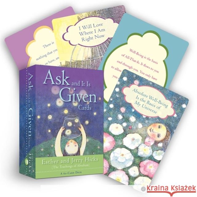 Ask And It Is Given Cards Jerry Hicks 9781401910518 Hay House Inc - książka