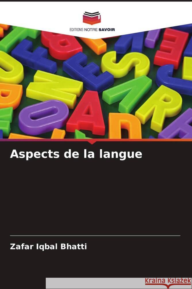 Aspects de la langue Bhatti, Zafar Iqbal 9786208083489 Editions Notre Savoir - książka