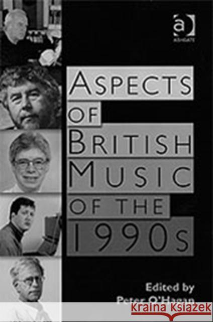 Aspects of British Music of the 1990s  9780754630418 Taylor and Francis - książka