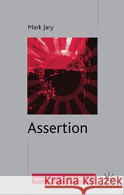 Assertion Mark Jary 9780230573994 Palgrave MacMillan - książka