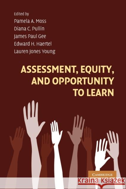 Assessment Equity Opportunity Learn Moss, Pamela A. 9780521706599 Cambridge University Press - książka