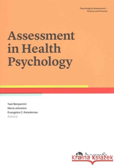 Assessment in Health Psychology  9780889374522 Hogrefe Publishing - książka