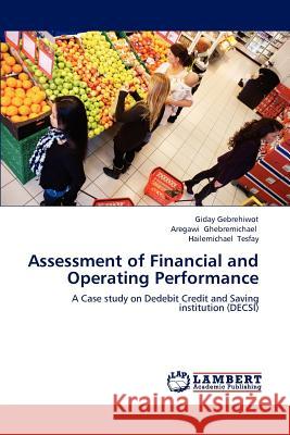 Assessment of Financial and Operating Performance Giday Gebrehiwot, Aregawi Ghebremichael, Hailemichael Tesfay 9783659198076 LAP Lambert Academic Publishing - książka
