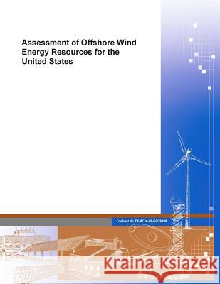 Assessment of Offshore Wind Energy Resources for the United States Department of Energy 9781502409997 Createspace - książka