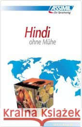 Assimil Hindi ohne Mühe - Lehrbuch : 55 Lektionen + 200 Übungen/Lösungen + Grammatik    9783896250230 Assimil-Verlag - książka