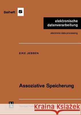 Assoziative Speicherung Eike Jessen 9783322979001 Vieweg+teubner Verlag - książka