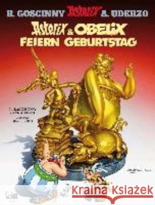 Asterix  - Asterix und Obelix feiern Geburtstag Uderzo, Albert 9783770436347 Ehapa Comic Collection - książka